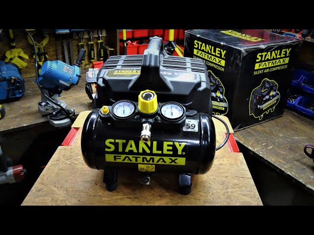 Stanley FatMax - kompresor bezolejowy 6l 8bar 