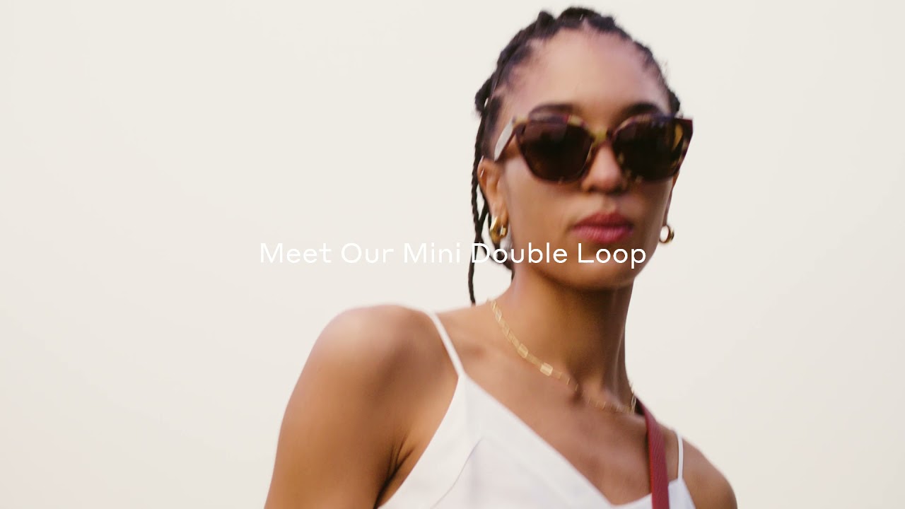 Cuyana  Meet the new Mini Double Loop Bag 