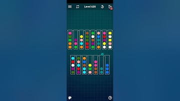 Ball Sort Puzzle Level 630😎