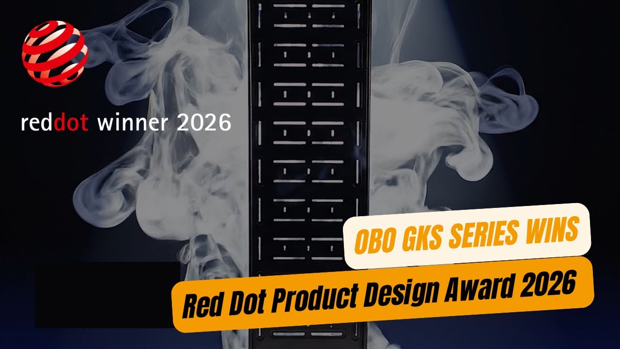 OBO GKS Series Wins Red Dot Product Design Award 2026 | World’s First ...