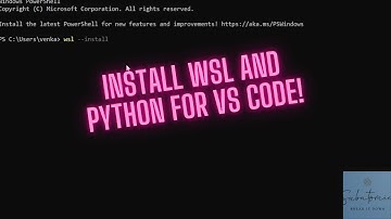 Complete Guide to Installing WSL, WSL Extension, and Python Plugin in VS Code | Beginner Tutorial