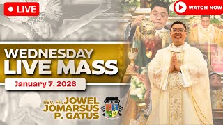 FILIPINO LIVE MASS TODAY ONLINE *JANUARY 7, 2026* FR. JOWEL JOMARSUS GATUS