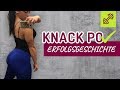 Knack Po Erfolgsgeschichte. 3 Kg Muskeln am Po aufgebaut. Coach Cecil