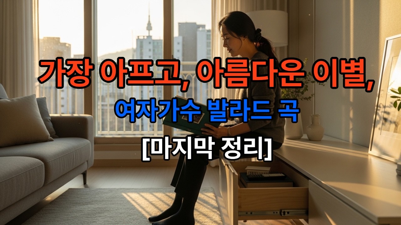 [트로트369] 😢그 시간들이 내 전부였어요 😢 가장 아프고 가장 아름다운 이별 [마지막 정리]