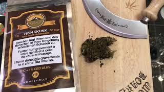 Fleurs de cannabis cbd Le Riff High Skunk