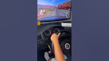 Bedroom Car Simulator! 🚘 #cars #simulator #volkswagen