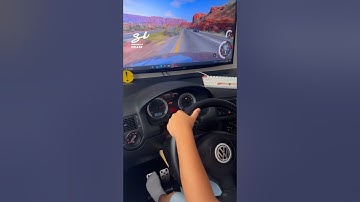 Bedroom Car Simulator! 🚘 #cars #simulator #volkswagen