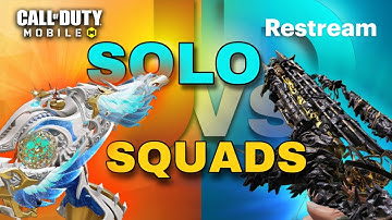 SOLO VS SQUADS DAY 8 OF SNIPING in CODM