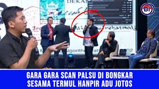 SESAMA TERMUL HAMPIR ADU JOTOS GARA-GARA SCAN PALSU DI BONGKAR