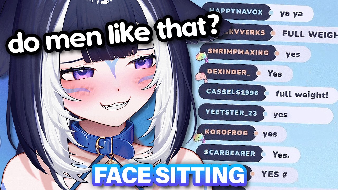 Lily asks if men like to be sat on