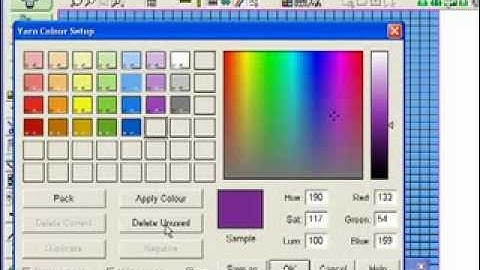 Designaknit 8 - Working with the colour palette1