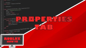 ROBLOX How To: Properties Tab | ROBLOX Scripting Tutorial [3]