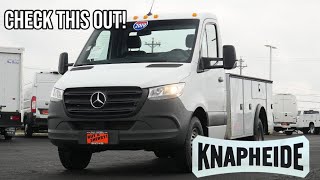 2019 Mercedes-Benz Sprinter with a Knapheide Service Body