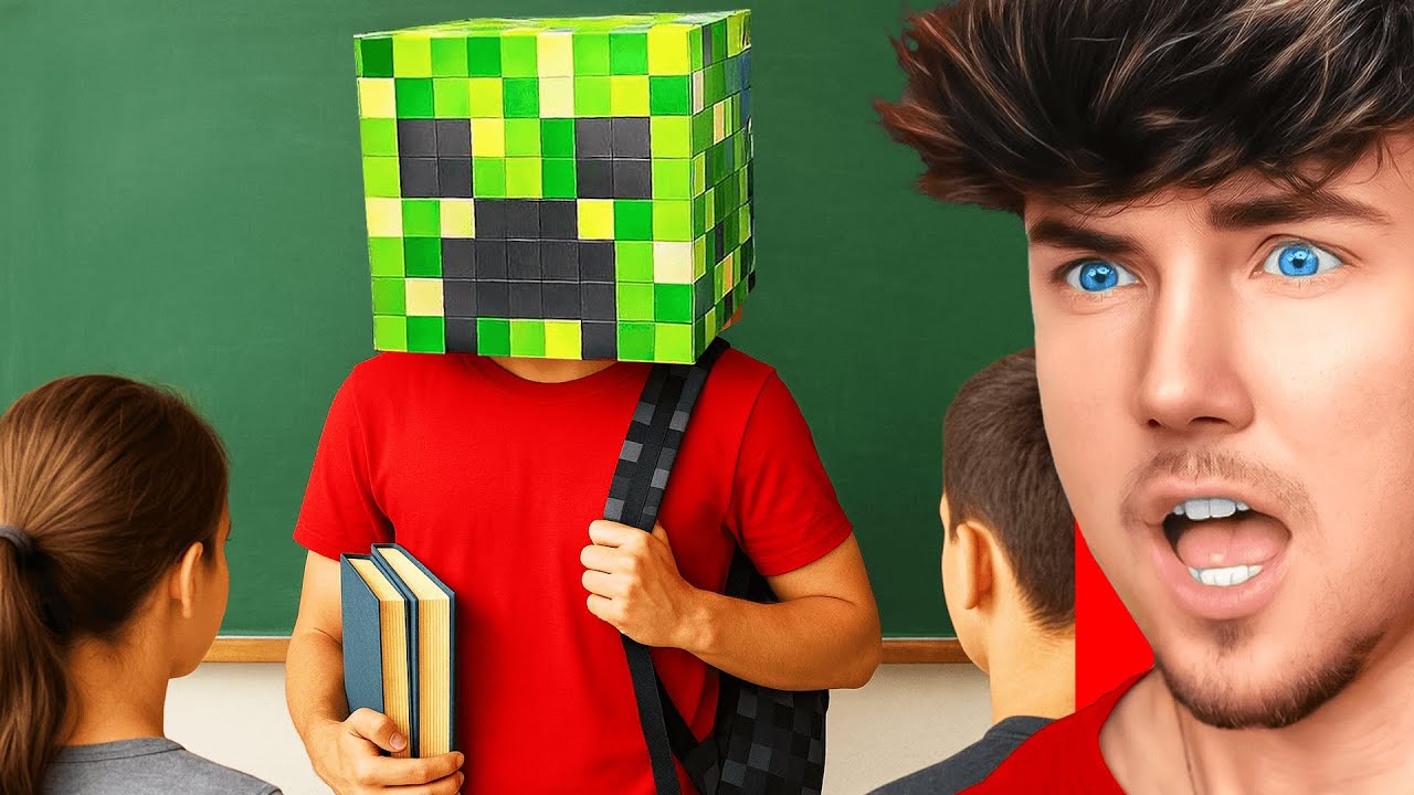 Kind trägt Minecraft-Maske in der Schule… dann passiert DAS! 😱