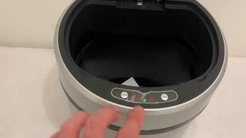 Lixeira Inox com sensor 6L