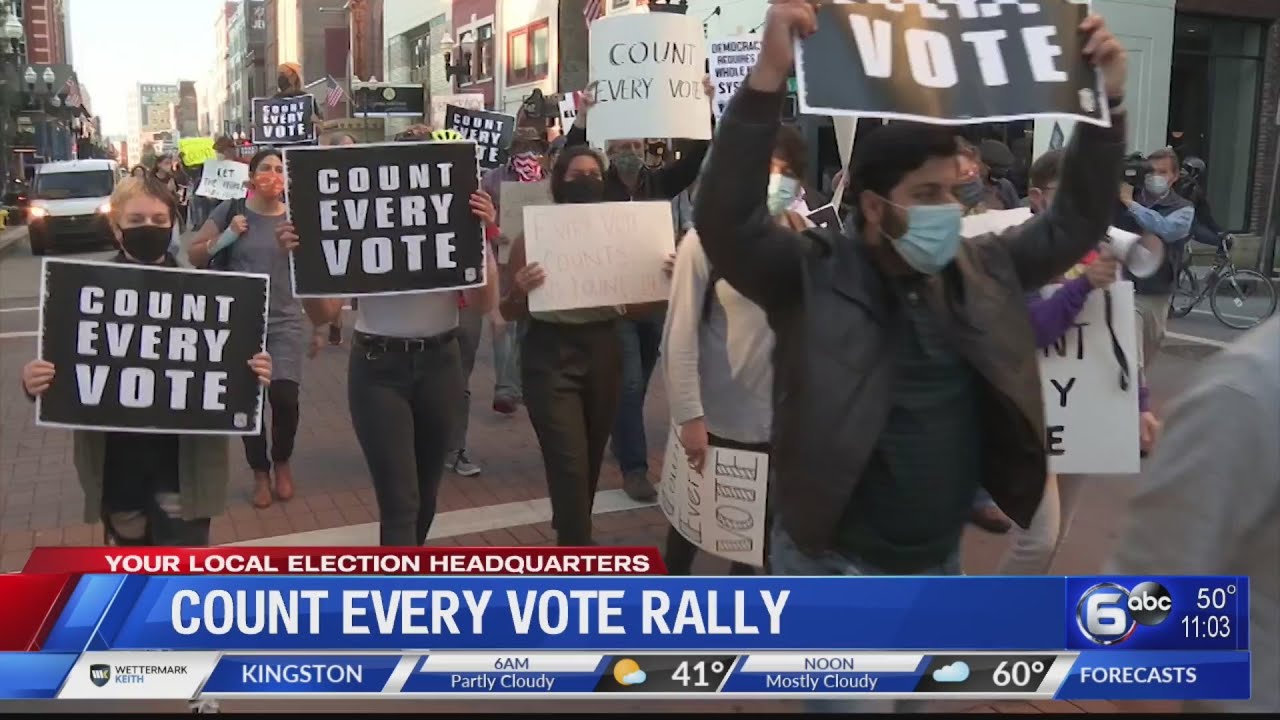 Your Local Election HQ: 'Count Every Vote' rally in downtown Knoxville