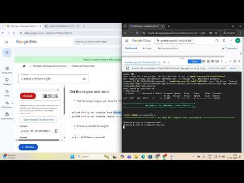 Creating a Persistent Disk | Quick N Easy Guide #GSP004 #qwiklabs #googlecloud