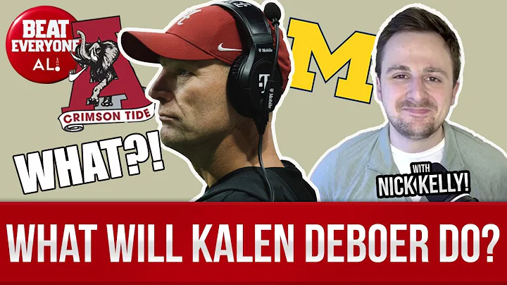 Would Kalen DeBoer LEAVE Alabama for Michigan?! 😮 Does Bama even DESERVE playoff spot? 😔