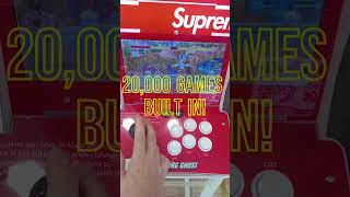 20,000 games in this 2 player mini arcade machine!  The perfect party machine! Guess how much??