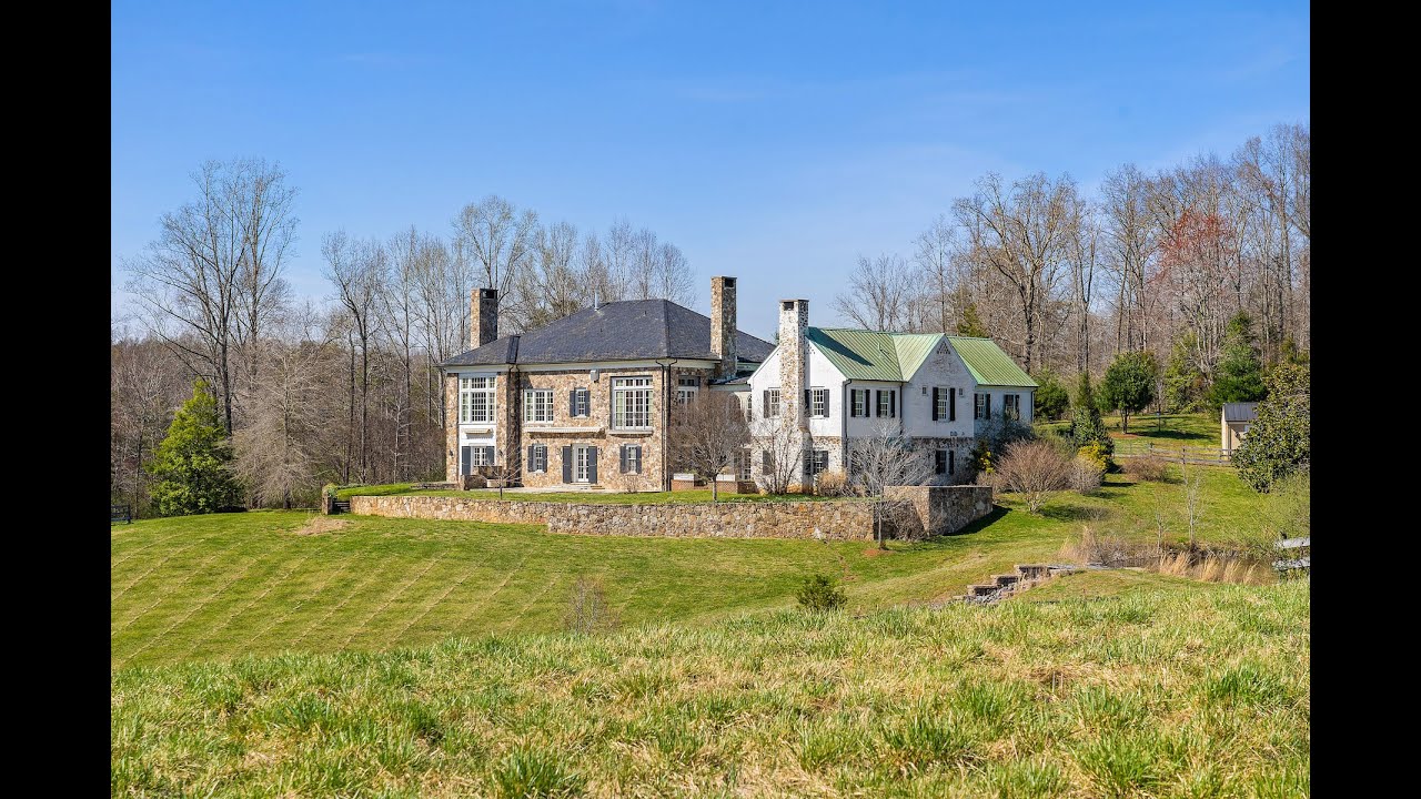Someday Farm VIRTUAL TOUR Barboursville, Va | spectacular French Provincial VAOR138742