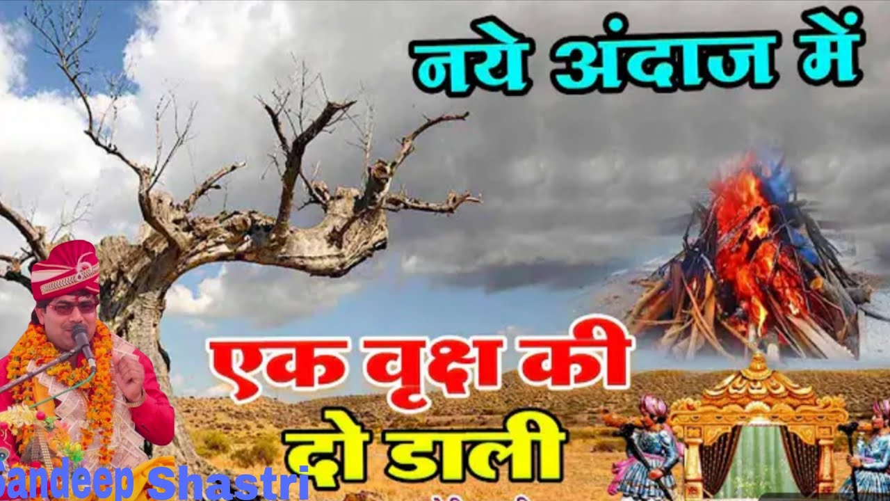 एक वृक्ष की दो डाली शास्त्री संदीप यादव Updesh Yadav Studio Aliganj channel mo.9368049321