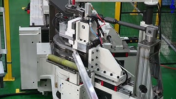 Siemens high-speed rail complex cross-section —4R  tube bending #manufacturing #machinery #aluminum