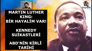 Martin Luther King Bir Hayalim Var Renklendirilmiş Kennedy Suikastları