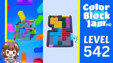 Color Block Jam Level 542 Solution Walkthrough