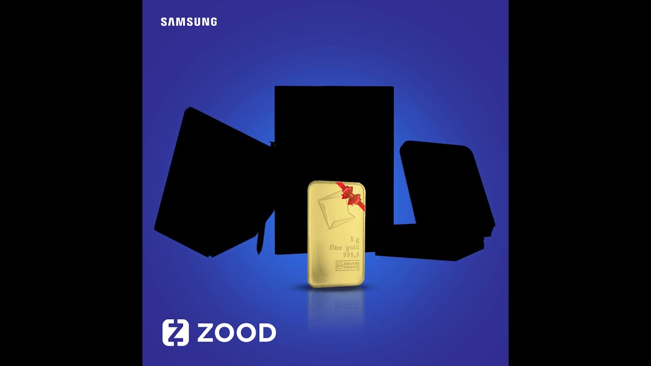 Shop Samsung Mobiles at ZOOD & Get the Chance to Win a 5g Gold Coin