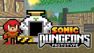 SONIC Fan Game Sonic Dungeons Prototype Gameplay (No Commentary)