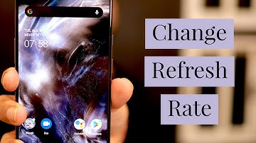 OnePlus Nord: Change Refresh Rate [Hindi]