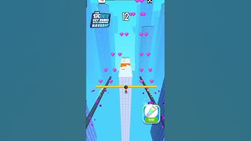 Roof Rails Gameplay 🎮 Level 59 New Play Win #shorts #funny #trending #bxixomedia_in