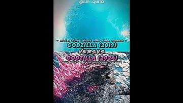 Nuke amp godzilla (2019) vs evolved godzilla (2024) #short #godzillaxkongthenewempire #monsterverse