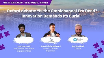 DAY 2 - Oxford debate: Is the Omnichannel Era Dead? Innovation Demands Its Burial