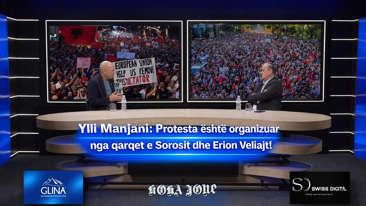 Ylli Manjani: Protesta është organizuar nga qarqet e Sorosit dhe Erion Veliajt! KOHA JONE-DEBAT