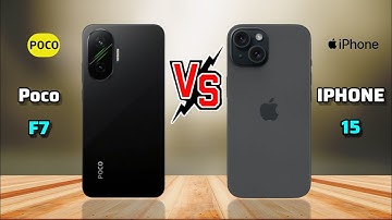 Poco F7 vs IPHONE 15 ،iphone 15 vs Poco F7 full comparison #pocof7 #iphone15
