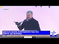 Чинна влада не любить армію: Порошенко у Вінниці розкритикував скорочення видатків на ЗСУ