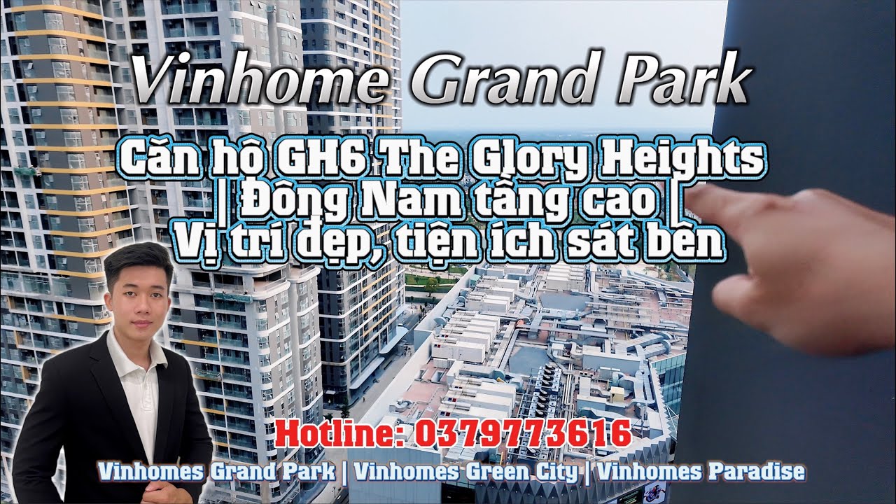 The Glory Heights GH6 | Căn hộ tầng cao hướng Đông Nam – View đẹp, gió mát quanh năm