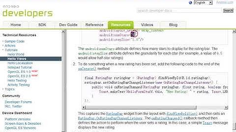 Android 基础UI控件-27.以商业界面讲标准组件-RateBar