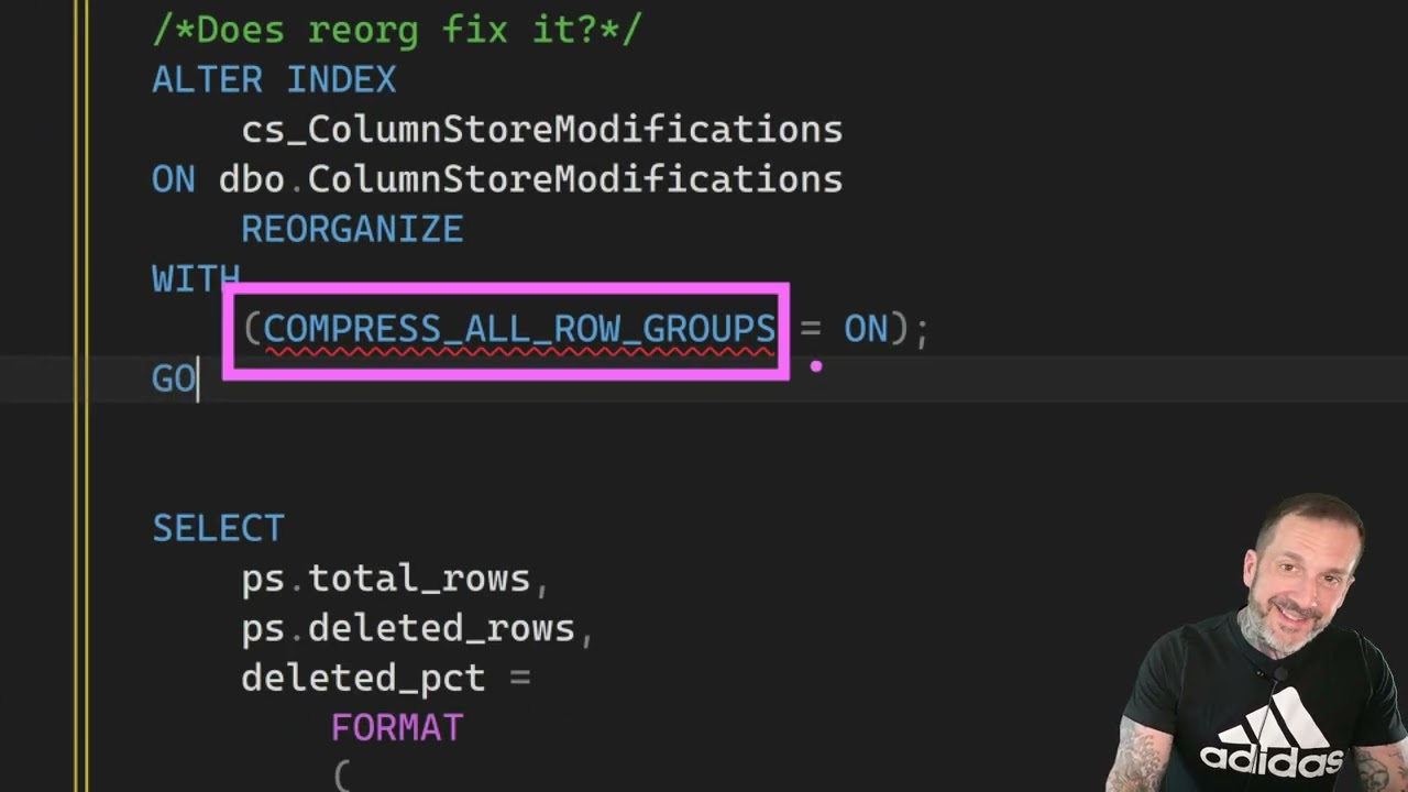 Learn T-SQL With Erik: Columnstore Modifications