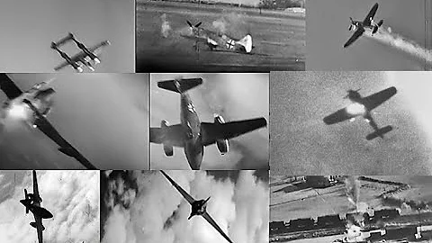 * USAAF “Fighter Kills Over Europe” Gun Camera Films, 1944 (15:00- Restored)