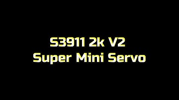 JR PROPO S3911 2k V2 Super Mini Servo – Compact, Powerful, and Precise!