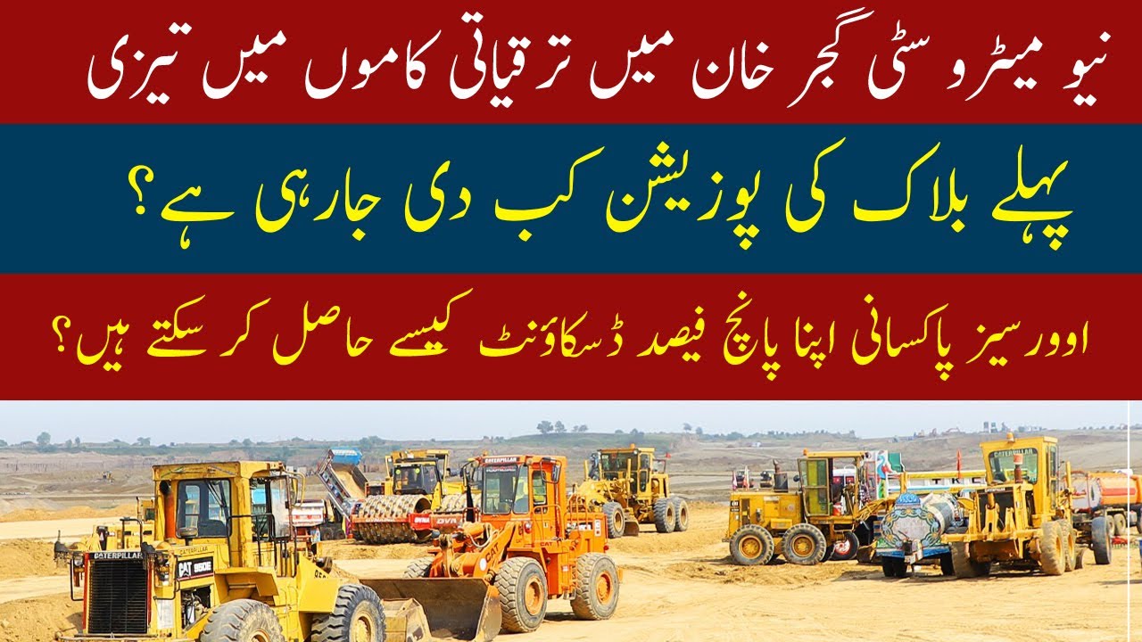 New Metro City Gujar Khan Update | Residential & Commercial | Easy Installments Plan | Limited Files