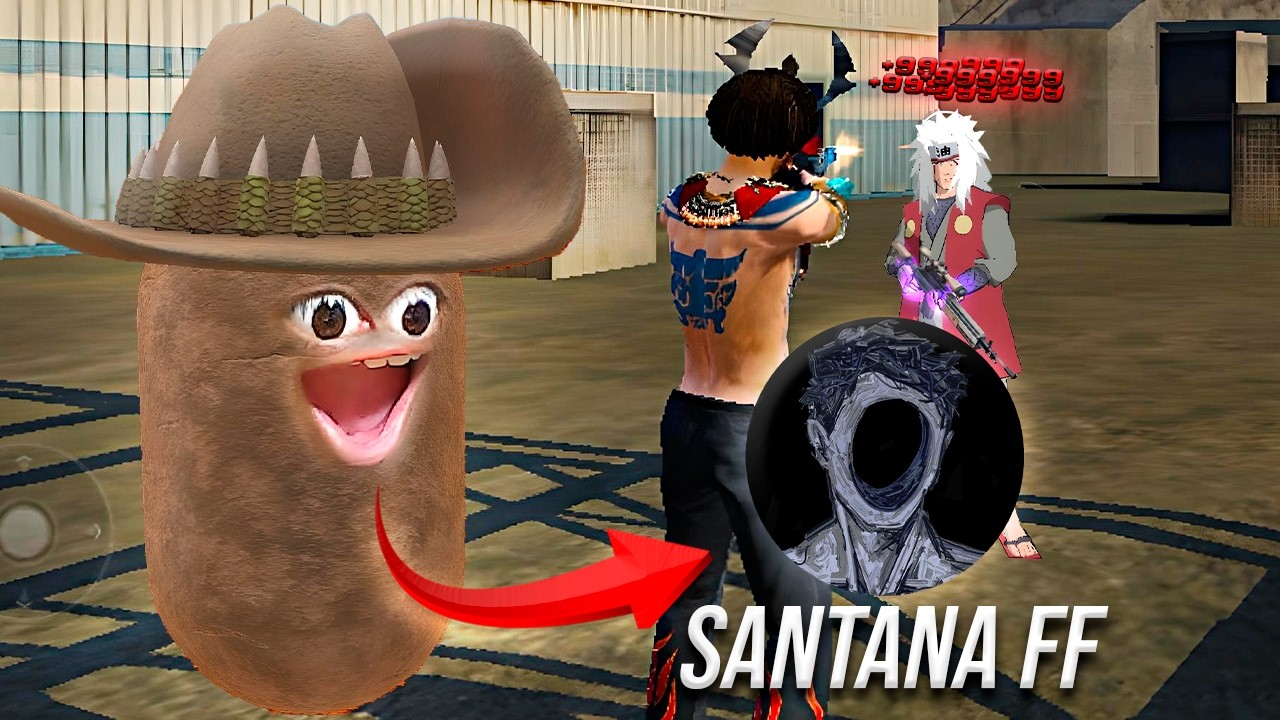 Probé la Sensibilidad de SANTANA FF el Rey de BR☠️ ¿ME VUELVO HACKER⚠️?