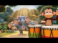 Baby Elephant Dance Party 🐘 | Animated Kids Songs & Rhymes | Dancing Elephant Song 🎵 #nurseryrhymes
