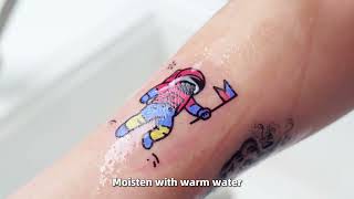 Tk32 How To Remove Temporary Tattoos