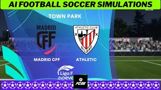 MADRID CFF vs ATHLETIC CLUB ⚽ Liga F 2025/26 Matchday 14 🟩 EA FC26 Simulation