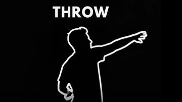 Meeslepende interactieve warming-up. Gooi met kracht.