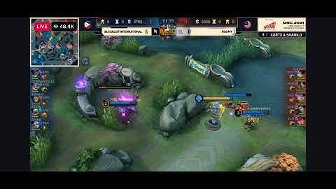 MSC PLAYOFF 2021 (BLACKLIST INTERNATIONAL vs RSG MY) 2-0 #2nd match