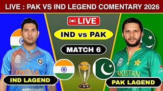  Pakistan vs India Asian Legend 6th T20 2026 | Pak vs Ind Today Live Match | Score Comentary